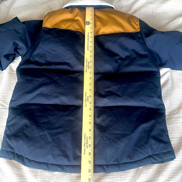 Levi's Men's Woodsman Sherpa Collar Puffer Jacket Small - Picture 8 of 8